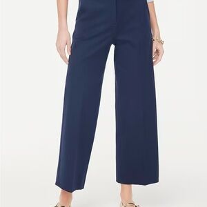 J. Crew Factory Navy Wide Leg Pants plus size